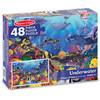 Melissa & Doug Underwater Floor Puzzle, 36in x 24in, 48 Pieces 427